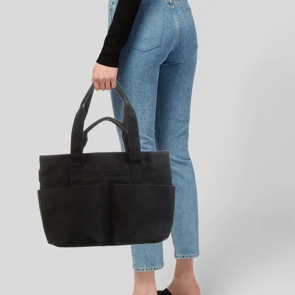 Dagne Dover VIDA Small Tote Bag In Onyx - Picture 2 of 5